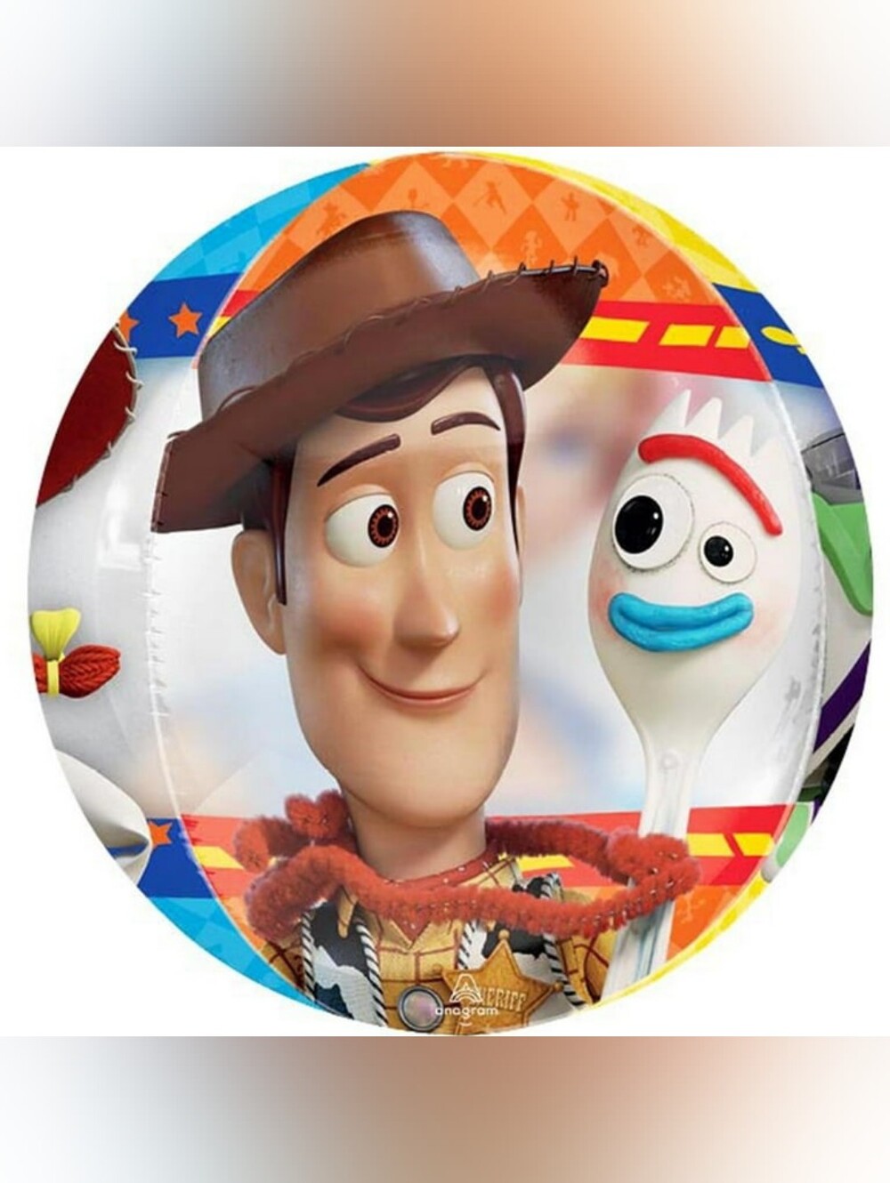 Anagram Toy Story 4 Orbz Foil Mylar Balloon 16in